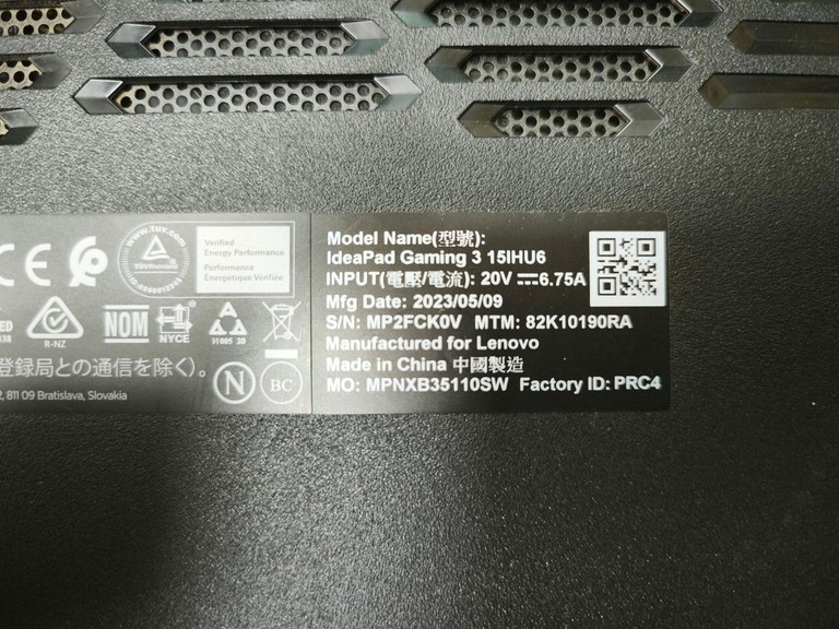 Дешево Lenovo 15/core i5-11320h ddr4/16gb ddr4/ssd 512 gb/geforce rtx3050 4gb з ломбарду