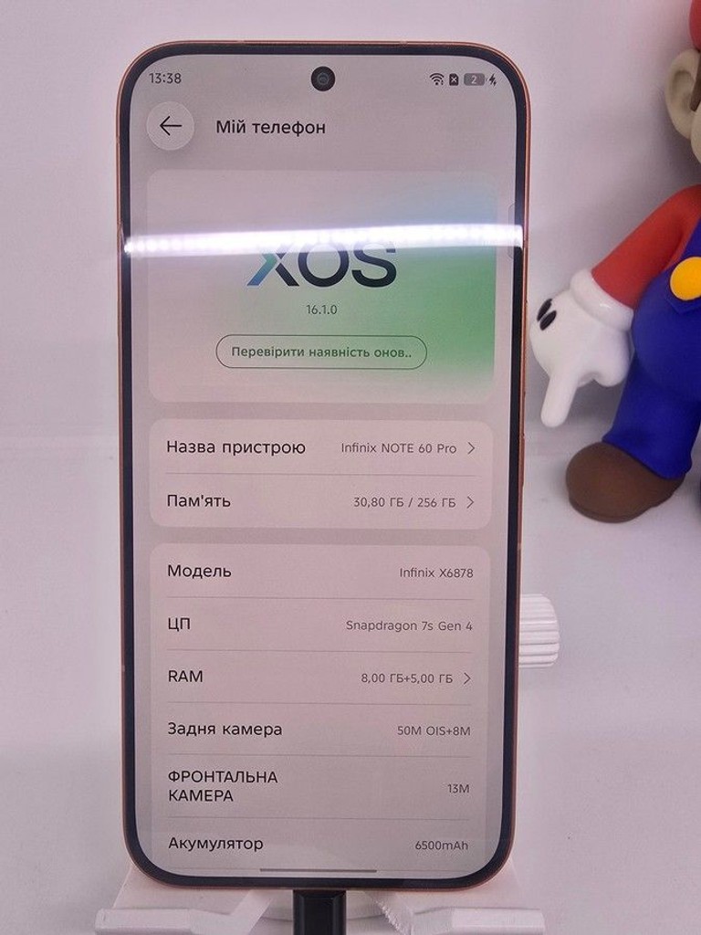 Infinix Note 60 Pro 8/256GB Deep Ocean Blue Код:01-200940893. Зображення 10