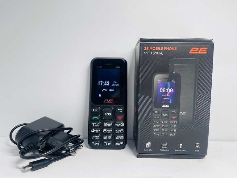 Оголошення 2e S180 2024 DualSim Black Б/У