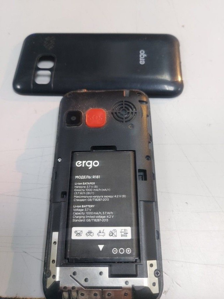 Купити Ergo R181 Dual Sim Black Б/У