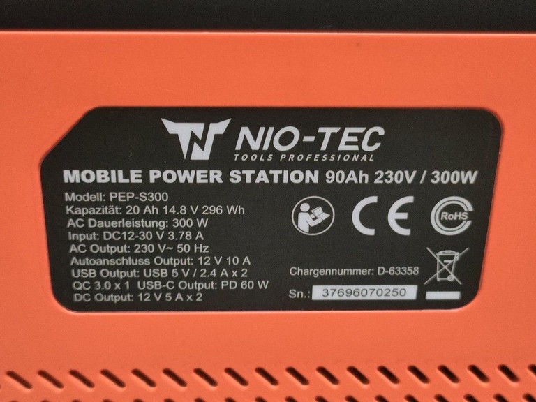 Розпродаж Nio-tec PEP-S300, продавець Техноскарб