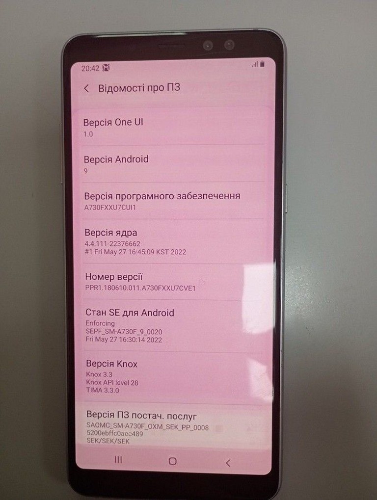Samsung galaxy a8+ sm-a730f 4/32gb Код:01-200973668. Изображение 10