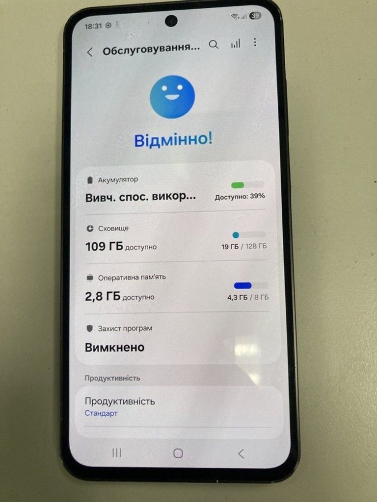 Оголошення Samsung galaxy s24 fe 8/128gb Б/У