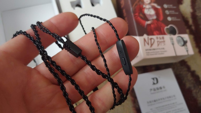 Наушники ND DTS 2pin Отличный Чистый Детальный Сочный Звук Микрофон Пульт Новые Код:null. Зображення 7
