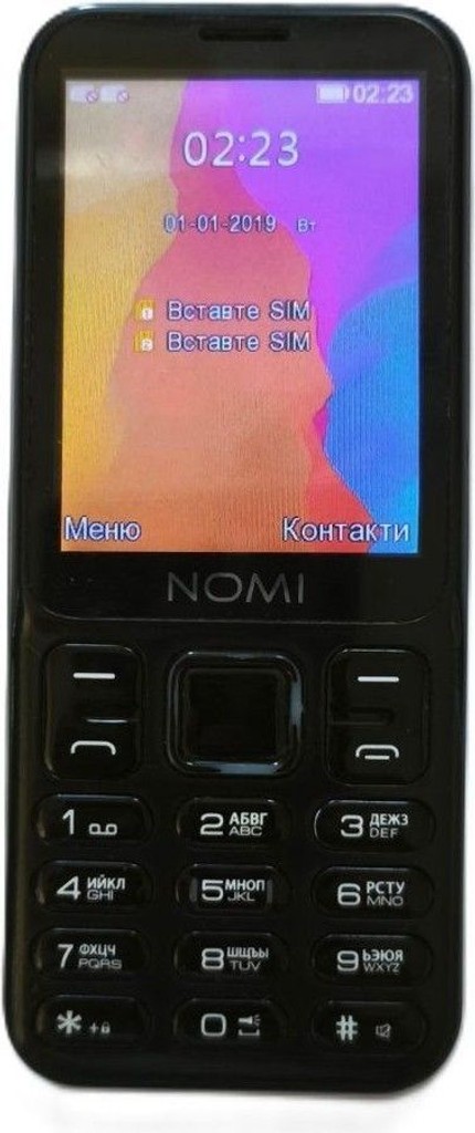 Купити Nomi i284 Black Б/У