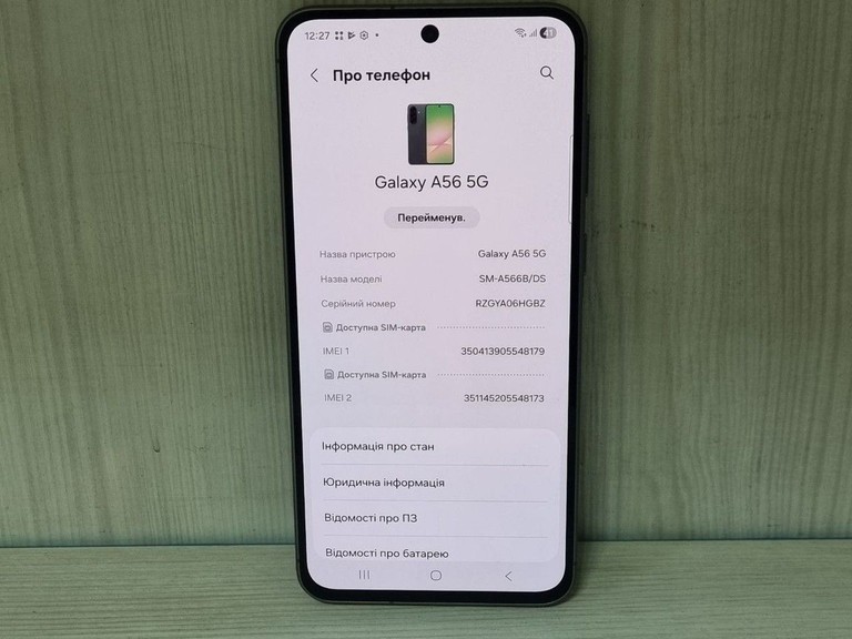 Samsung galaxy a56 5g 8/256gb Код:01-201107140. Зображення 5