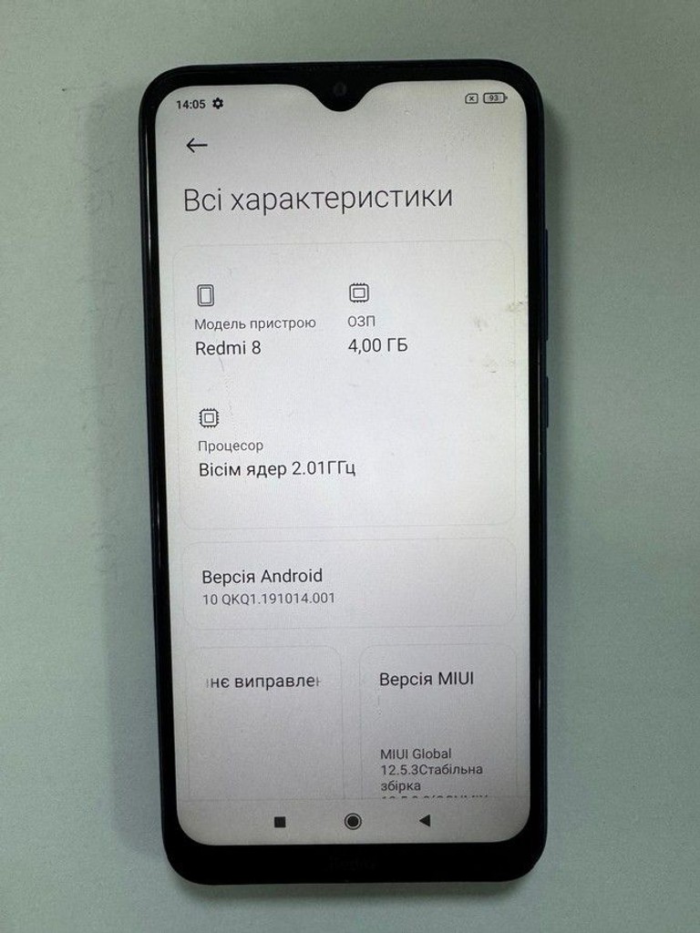 Дешиво Xiaomi Redmi 8 4/64GB Blue с ломбарда