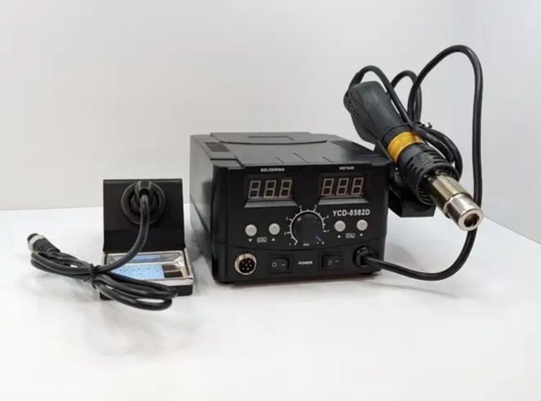 Купити Термоповітряна паяльна станція YCD 8582D. 750 Вт із паяльником. Нова. Б/У