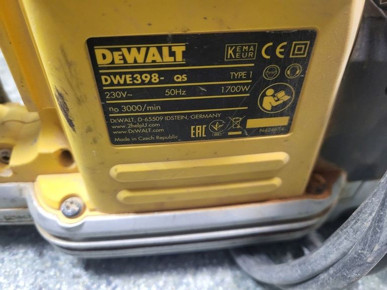Купити Dewalt DWE398 Б/У