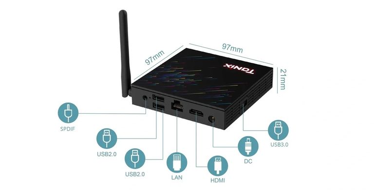 Tanix TX68 2/16 Гб Код:null. Изображение 6