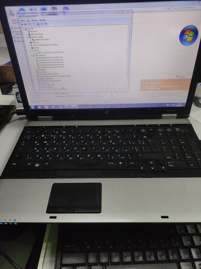 Hp 15/core i5 450m ddr3/4gb ddr3/hdd *відсутній/ssd 120 gb/*інтегрована Код:01-200564796. Зображення 5