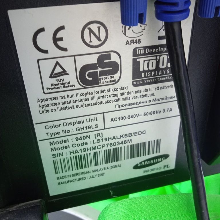 Samsung 940n Код:01-200637547. Изображение 5