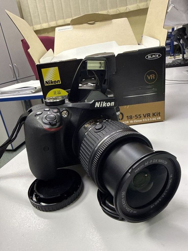 Объявление Nikon D3400 kit (18-105mm VR) Б/У