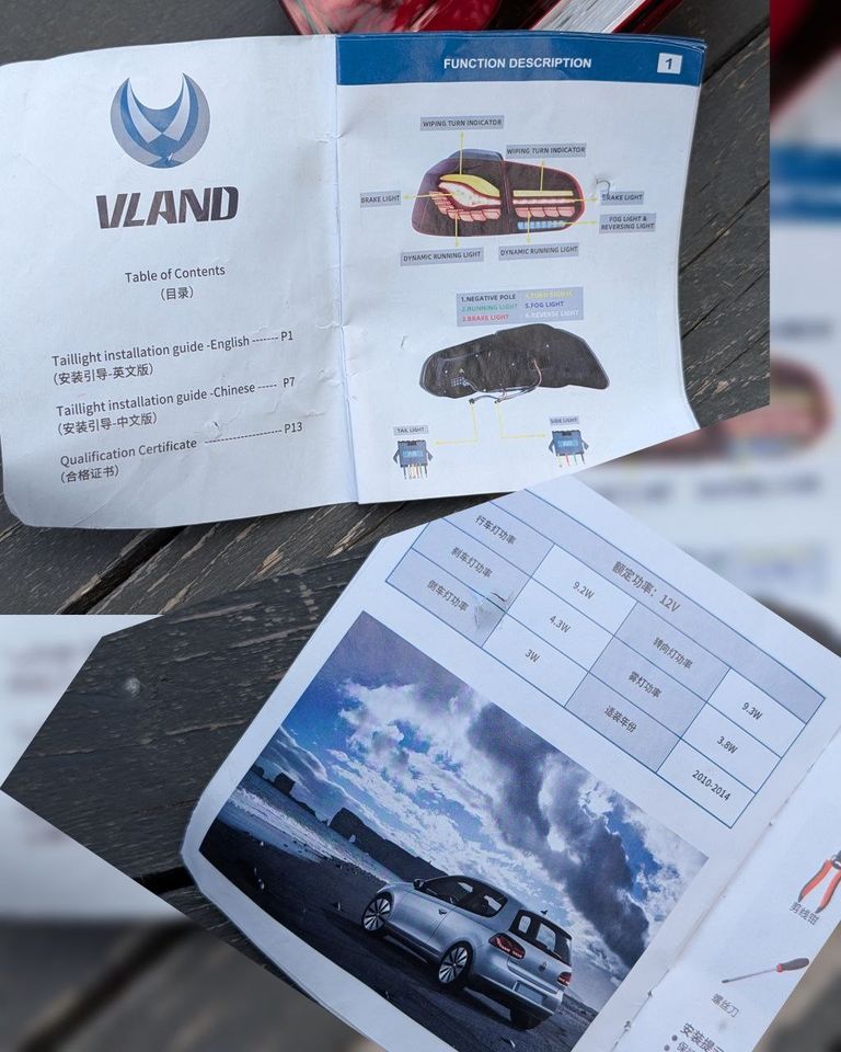 VW Golf 6 червоні Код:null. Изображение 10