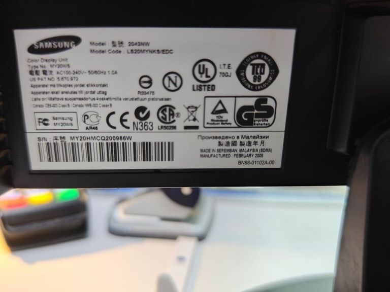 Дешиво Samsung 2043nw с ломбарда