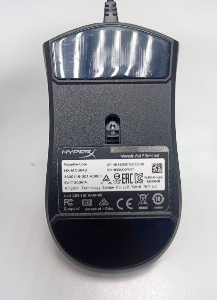 Hyperx pulsefire core Код:01-200803130. Изображение 7