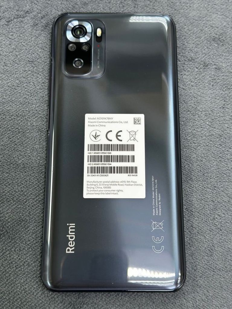 Оголошення Xiaomi redmi note 10s 6/64gb Б/У