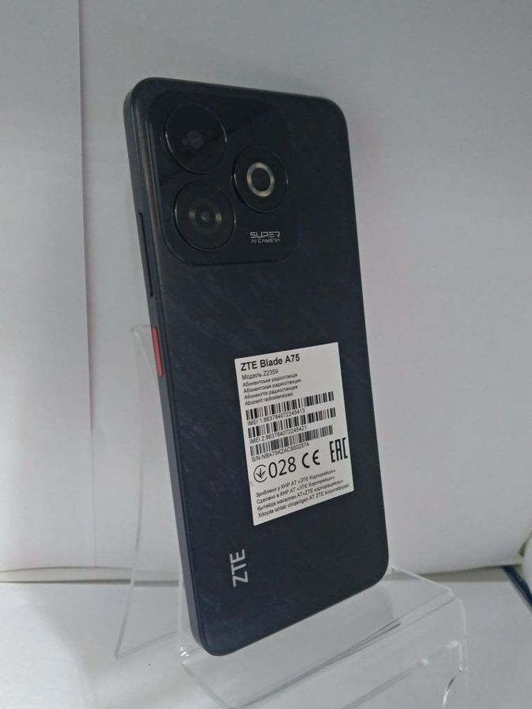 Zte Blade A75 4/128GB Black Код:01-200815871. Зображення 5