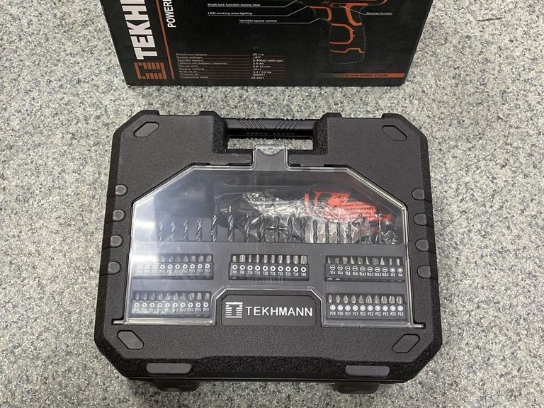 Объявление Tekhmann tcd-12 s2 bs kit 2акб + зп + набір Б/У