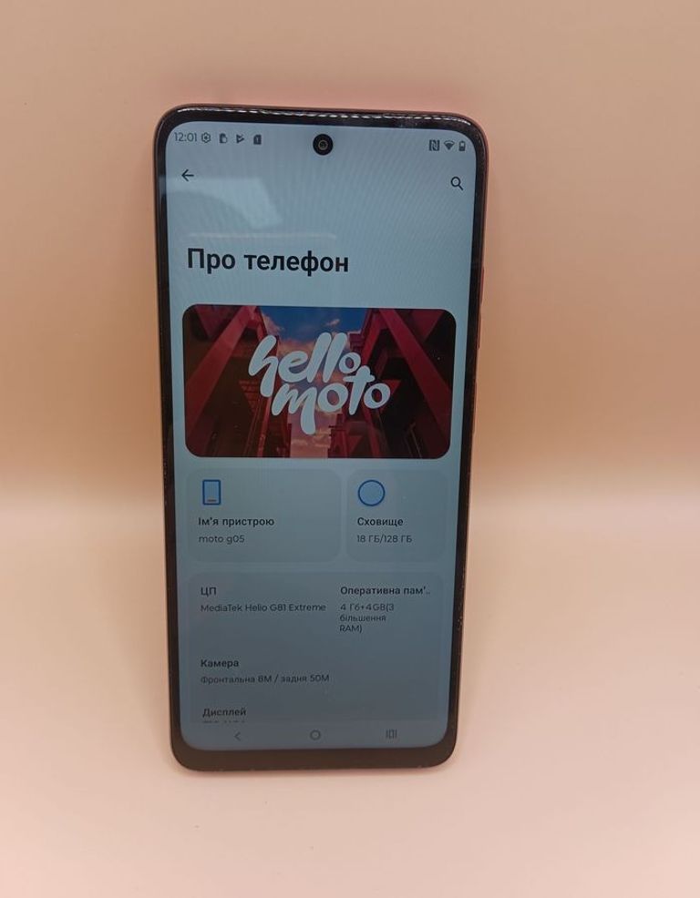 Дешево Motorola moto g05 4/128gb з ломбарду