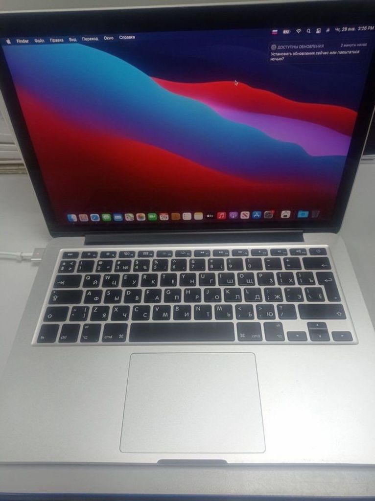 Объявление Apple macbook pro a1502 екр. 13,3/core i5 2,6ghz/ram8gb/ssd128gb/retina/intel iris Б/У