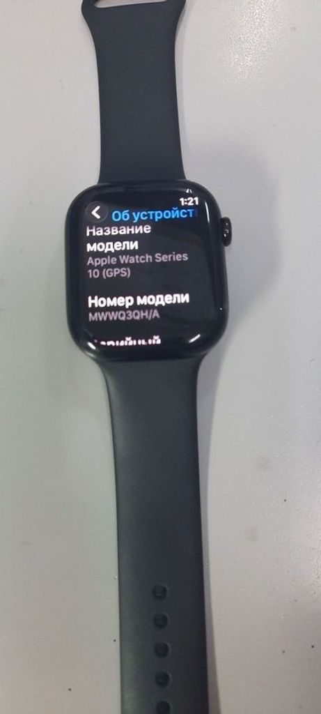 Купить Apple watch series 10 gps 46mm alu. case Б/У