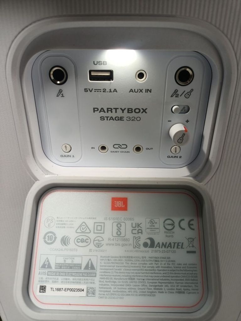 Jbl partybox stage 320 Код:01-200911751. Зображення 5