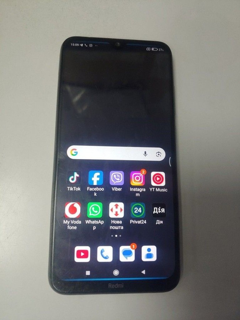 Купити Xiaomi Redmi Note 8 4/64GB Black Б/У