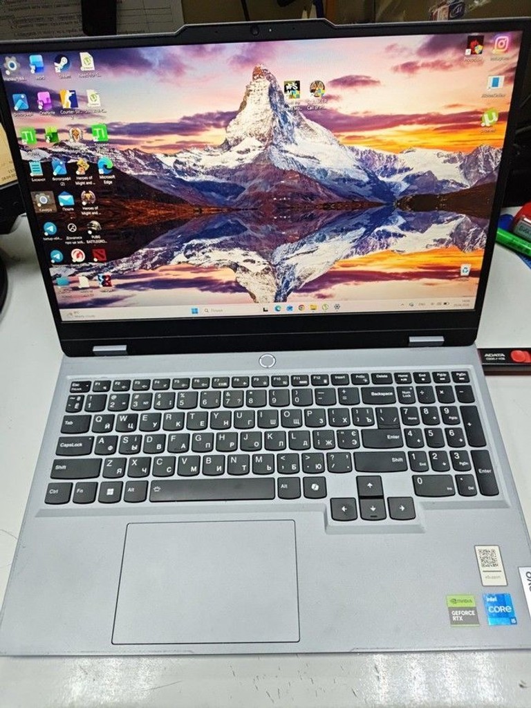 Купити Lenovo 15/core i5-12450hx ddr5/16gb ddr5/hdd *відсутній/ssd 512 gb/geforce rtx3050 6gb Б/У