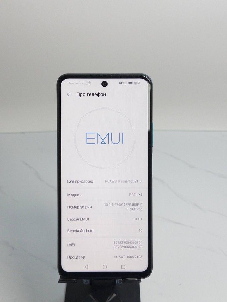 Оголошення Huawei p smart 2021 4/128gb Б/У