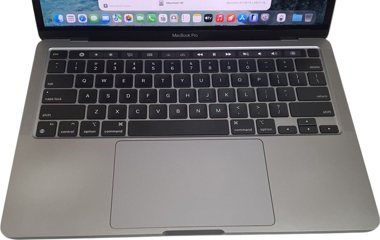 Объявление Apple macbook pro a2338 13.3 m2 10-gpu/ ram8gb / ssd256gb/ retina/ touchbar Б/У