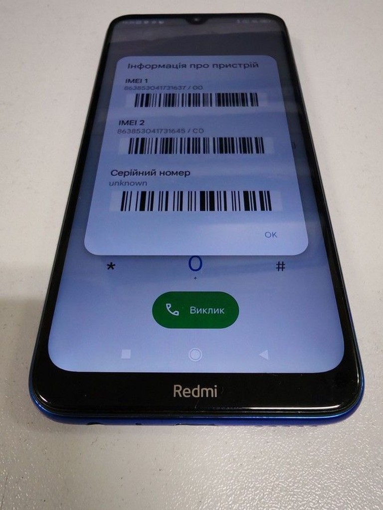 Дешево Xiaomi redmi note 8t 4/128gb з ломбарду