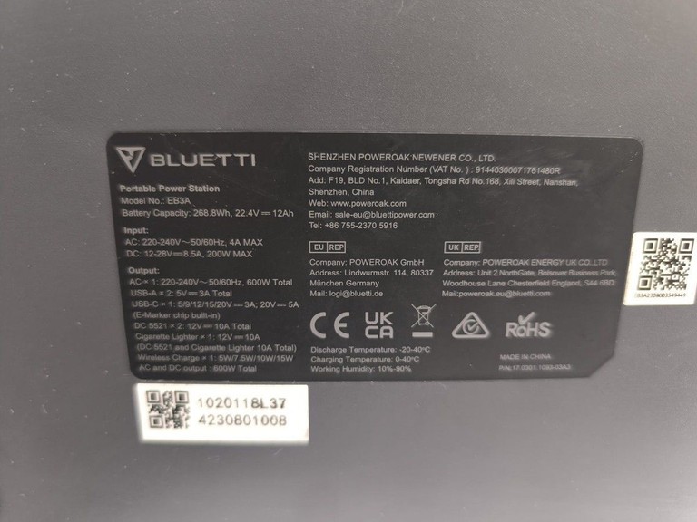 Оголошення Bluetti eb3a 600w Б/У