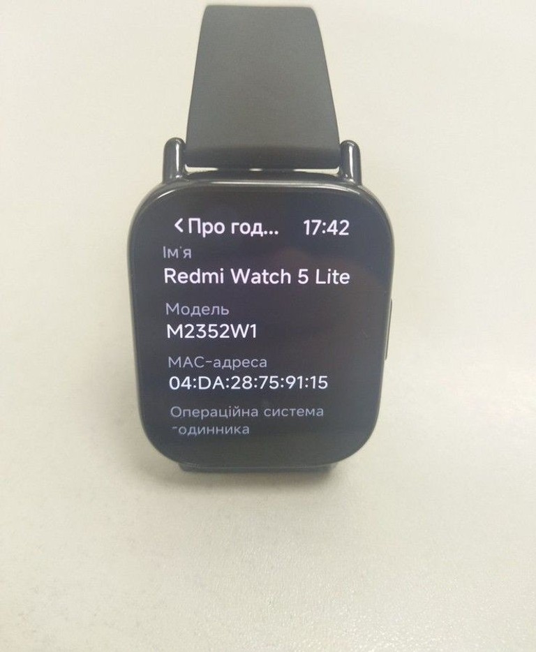 Оголошення Xiaomi redmi watch 5 lite Б/У