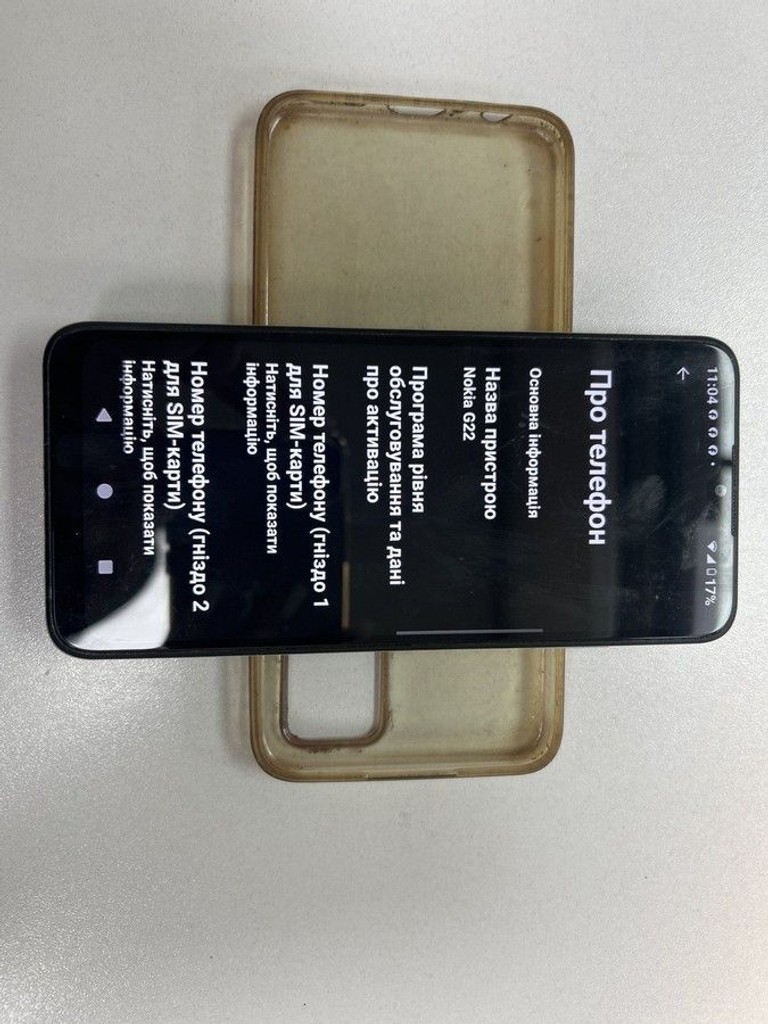 Оголошення Nokia g22 4/64gb Б/У