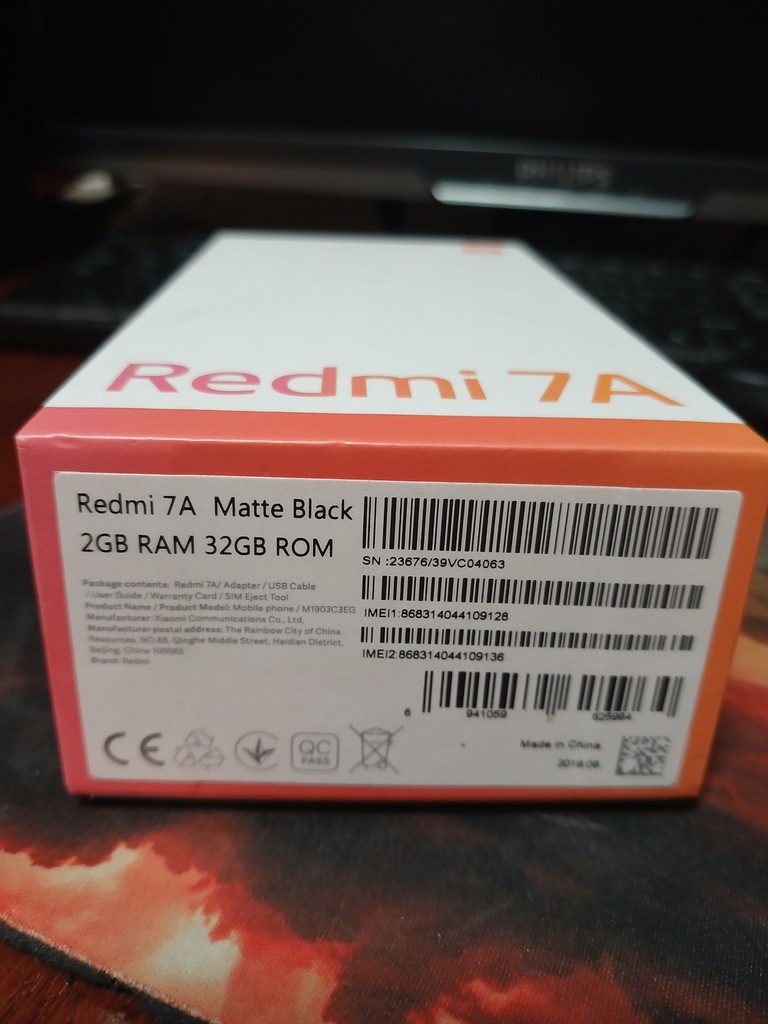 Дешево Xiaomi Redmi 7a 2/32GB Black з ломбарду