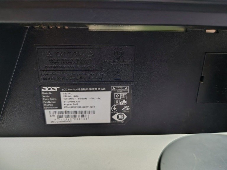 Дешево Acer v203hb з ломбарду