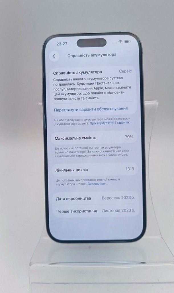 Apple iphone 15 pro 128gb Код:01-201150585. Зображення 9