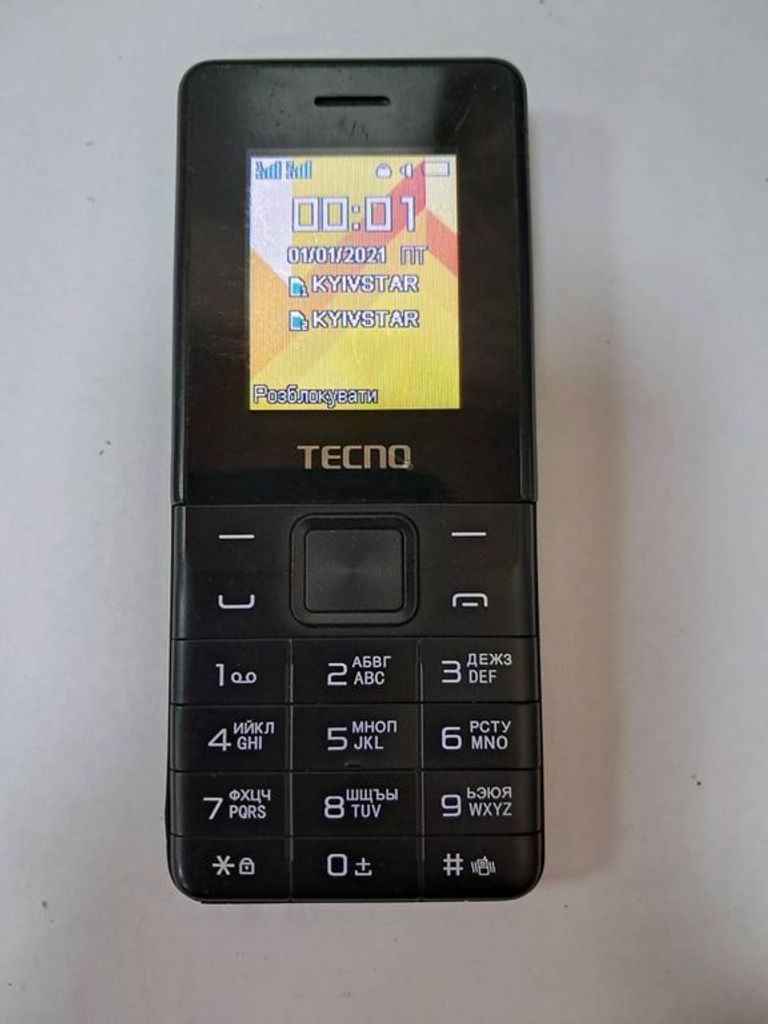 Tecno T301 Black (4895180743320)