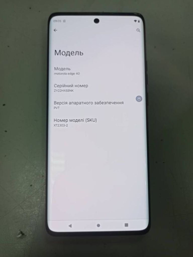 Motorola xt2303-2 edge 40 8/256gb