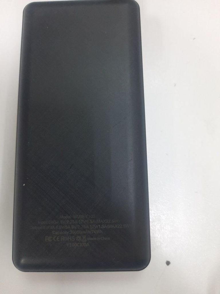 Оголошення Wuw y100 20000mah 22.5w Б/У