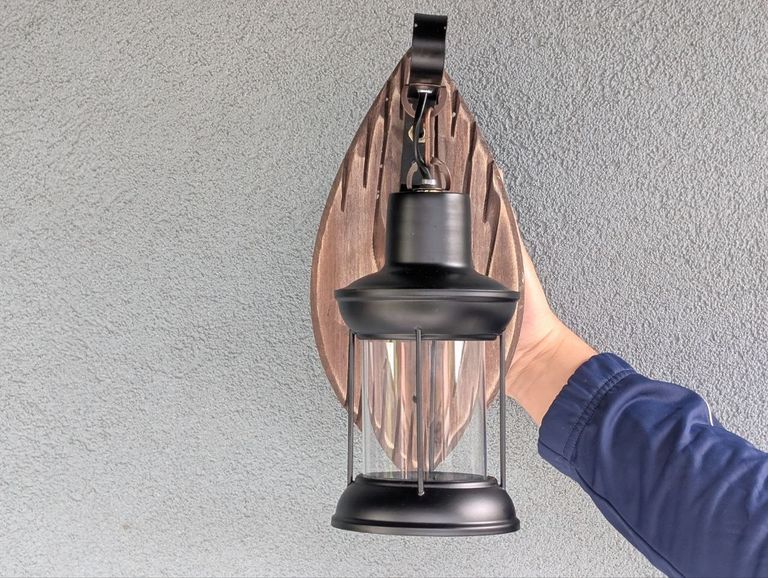 Объявление Настінна лампа з ретро-дерева 220В Настінна лампа настінна промислова лампа. Нова.  Б/У