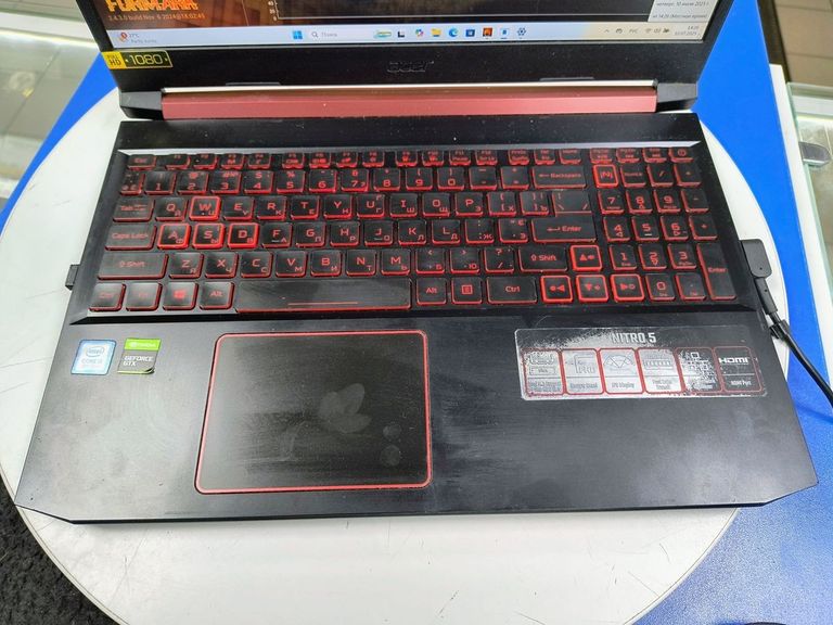 Дешево Acer 15/core i5 9300h ddr4/16gb ddr4/hdd *відсутній/ssd 500 gb/geforce gtx1650 4gb з ломбарду