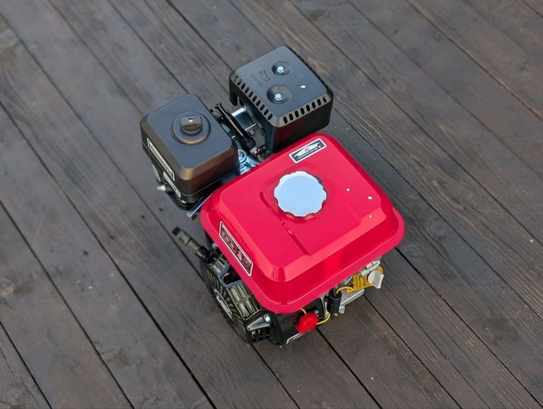 AMTULA 7,5 к.с. 5,1 кВт, 4-тактний двигун, 1 циліндр, об'єм 210 мл, з функцією сигналізації рівня оливи, низьк Код:null. Зображення 6