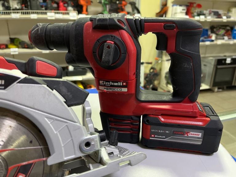 Дешиво Einhell te-cs 18/150 li+herocco+ акб4.0ah +зп с ломбарда