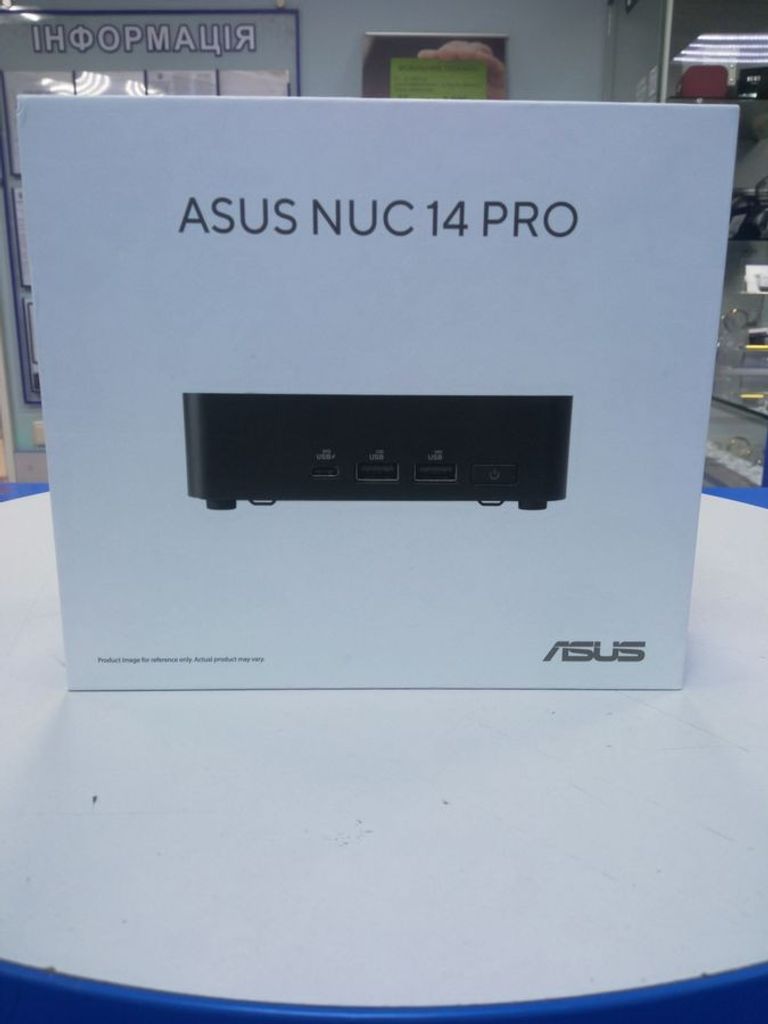 Дешиво Asus nuc 14 pro/core 3 100u/ram16gb ddr5/ssd256gb с ломбарда