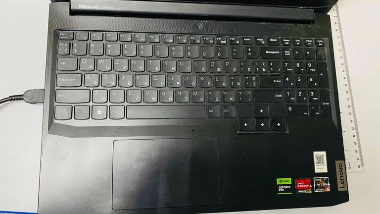 Lenovo 15/ryzen 5 5500u ddr4/8gb ddr4/hdd *відсутній/ssd 512 gb/geforce rtx2050 4gb Код:01-200808139. Изображение 11