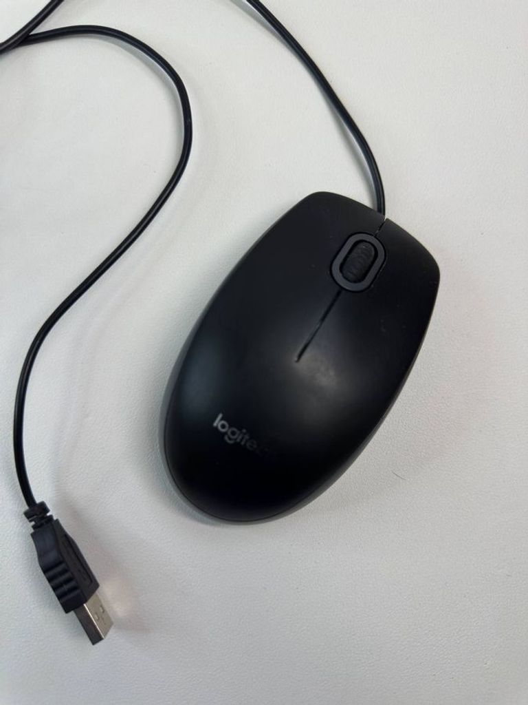 Купить Logitech b100 optical mouse Б/У