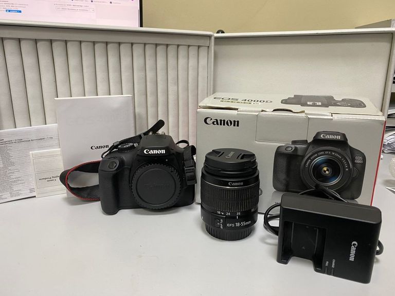 Canon eos 4000d + ef-s 18-55 1:3.5-5.6 iii Код:01-200810347. Изображение 8