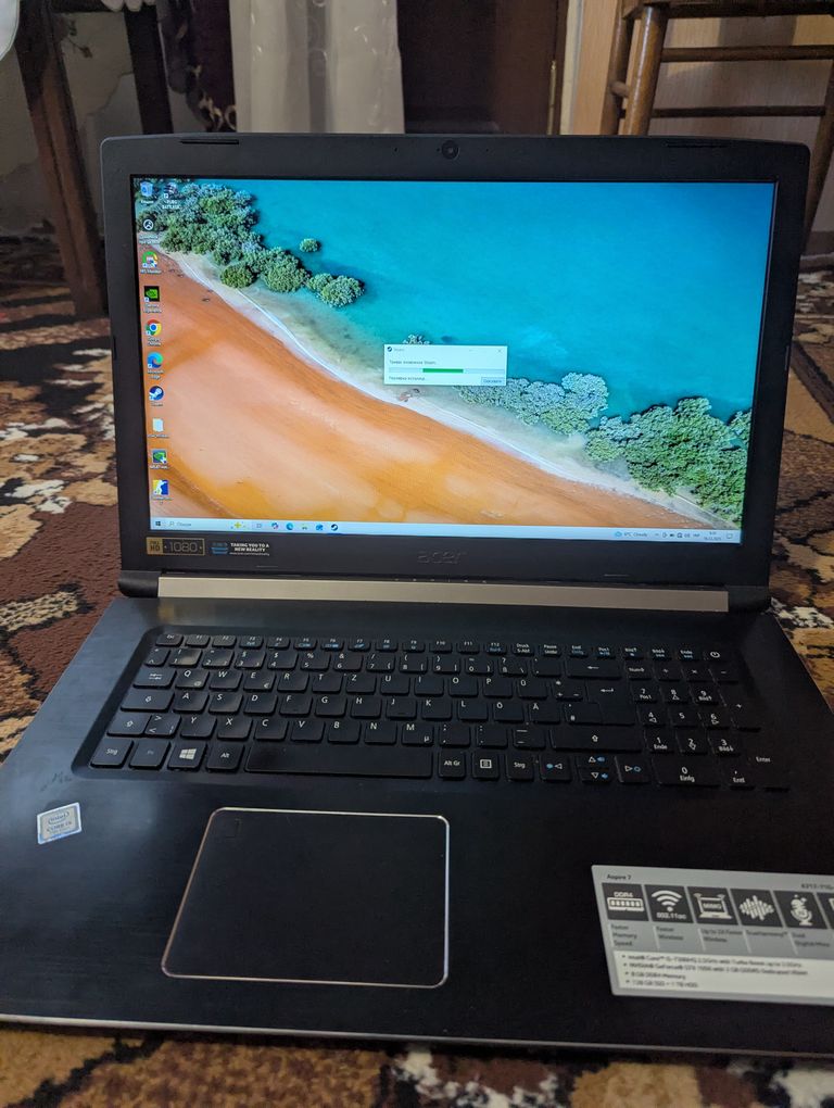 Купить Acer Aspire 7 A717-71G Б/У